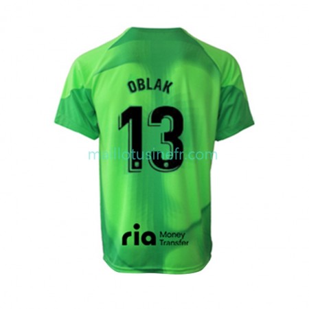 Maillot de Foot Atlético Madrid Jan Oblak 13 Gardien Domicile 2022-23 Maillot de Foot Atlético Madrid Jan Oblak 13 Gardien Domicile 2022-23